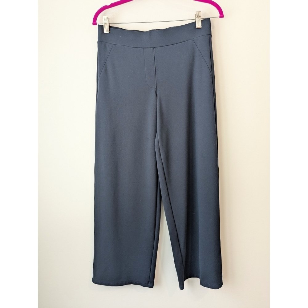 Quince Ponte Wide Leg Stretch Pant - Picture 2 of 6